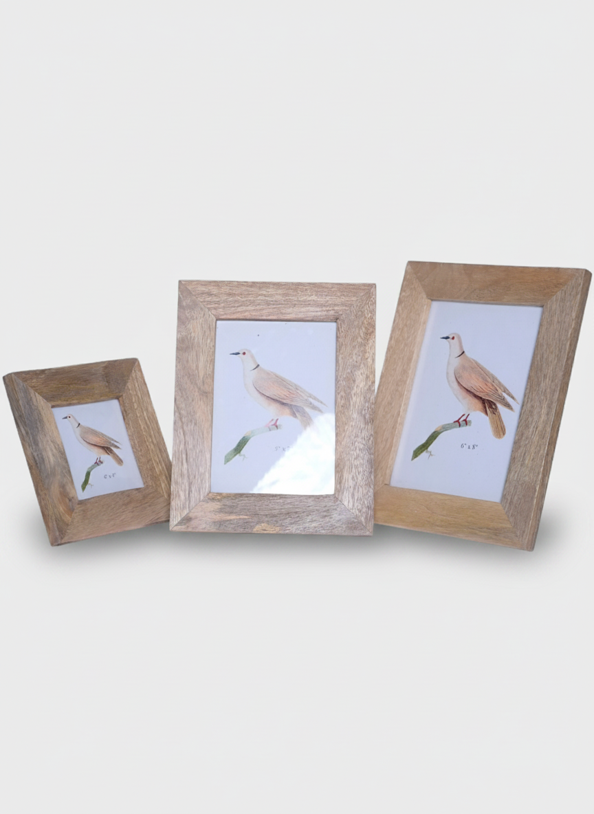 מסגרת לתמונה עץ מנגו 20*25 ס"מ