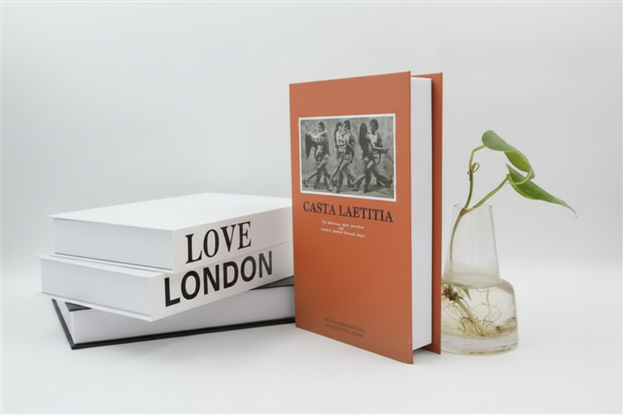 ספר דקורטיבי 27*17 CASTA כתום