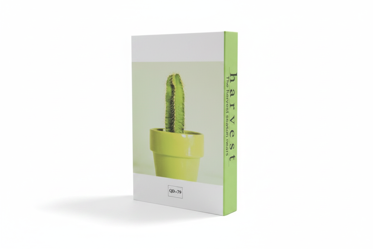 ספר דקורטיבי 24*16 HARVEST ירוק