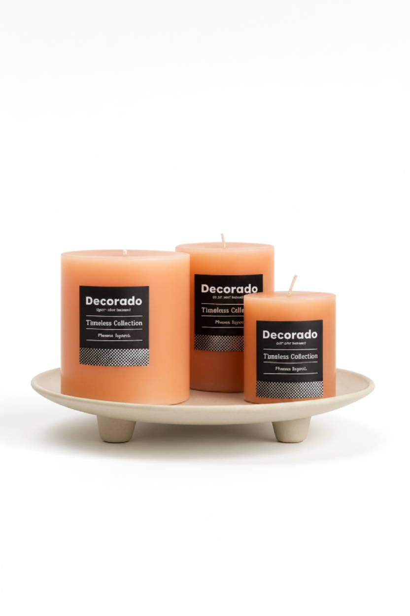 מגש חרס SILK אבן 25 ס''מ