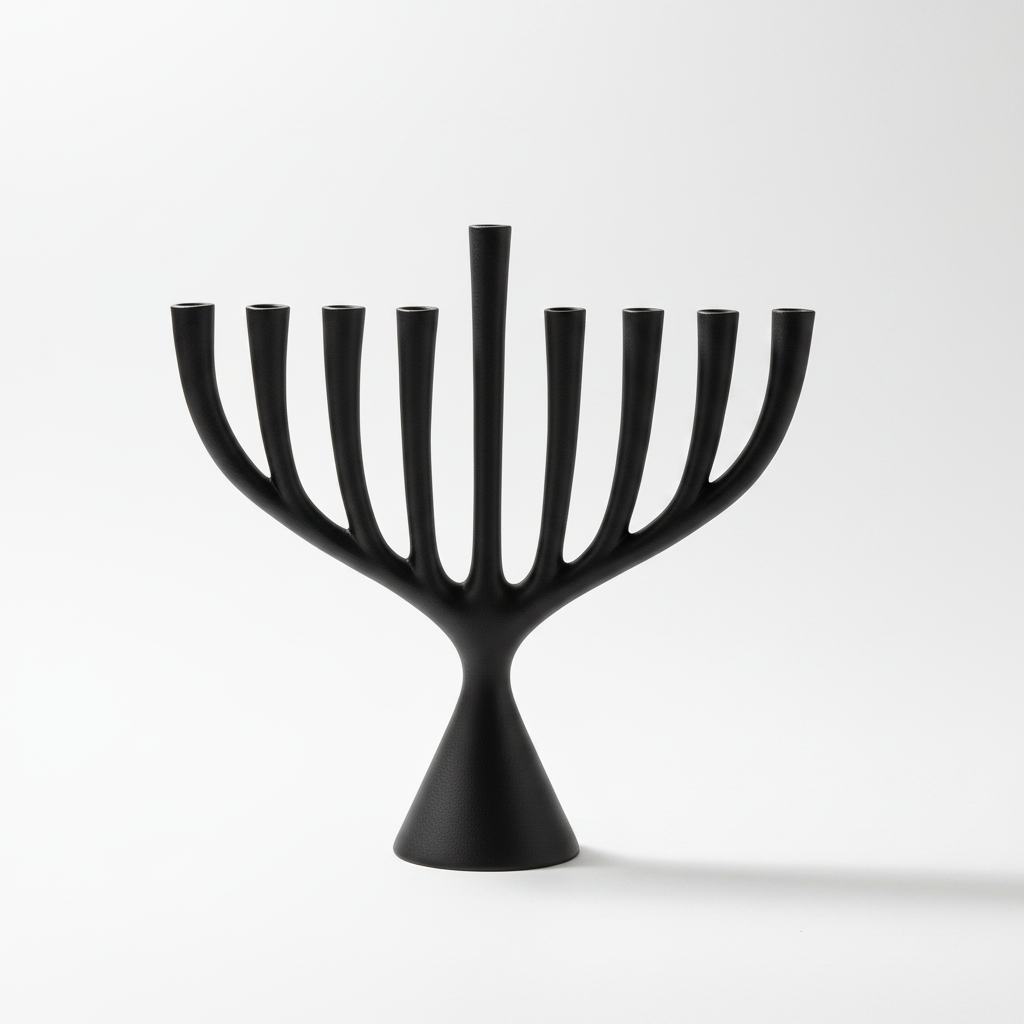 חנוכייה ORIN  שחור