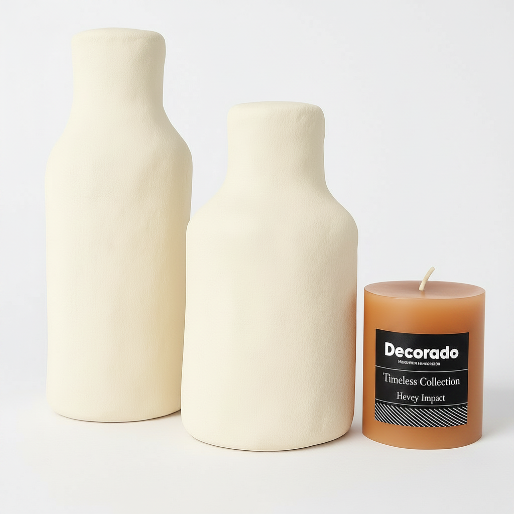 אגרטל חרס TERRA טבעי 18 ס''מ