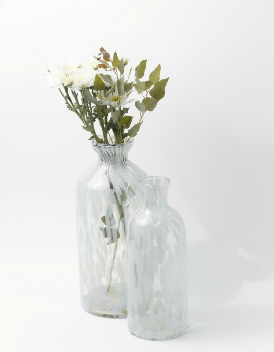 כד זכוכית מארבל גדול 13*31 ס"מ