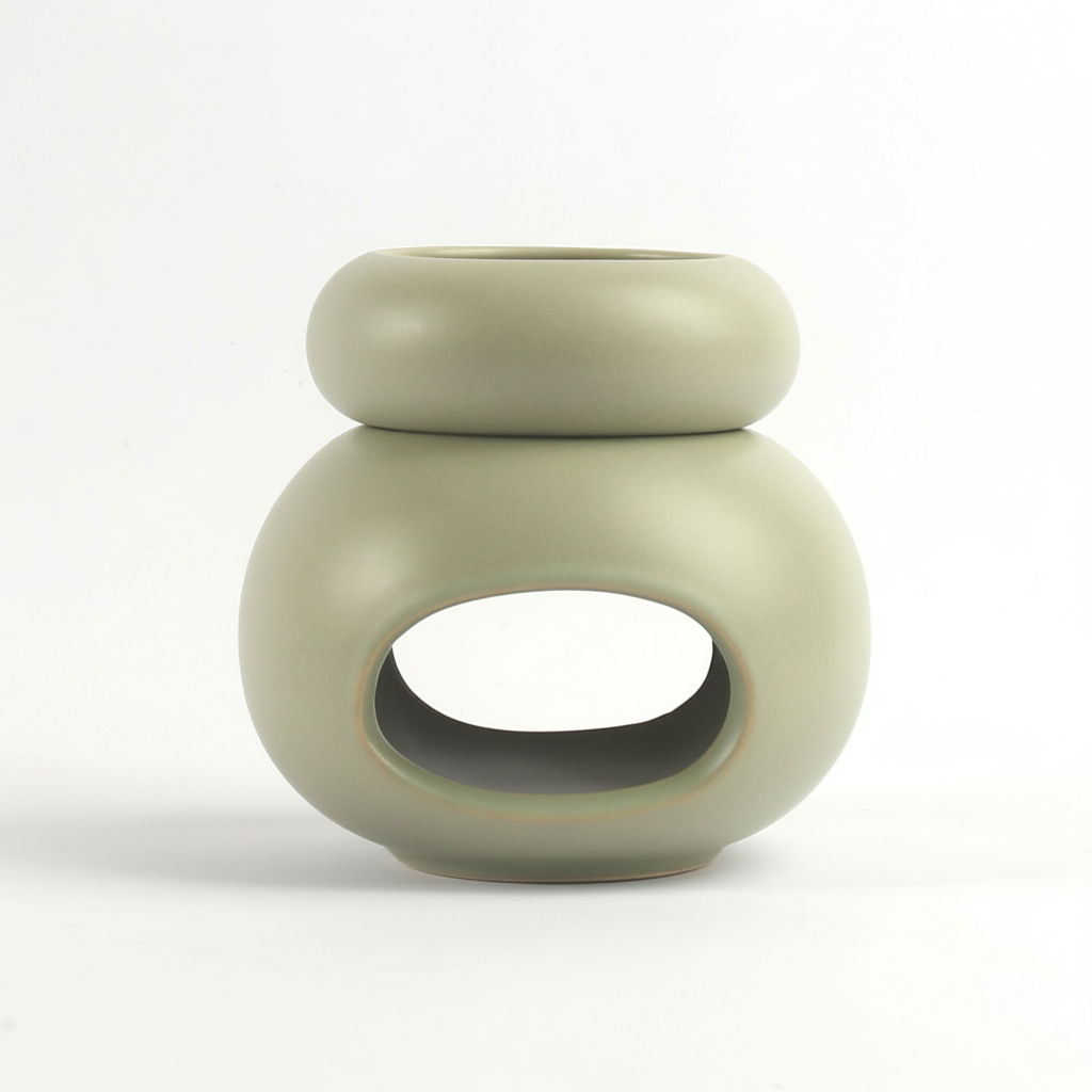 מבער 2 חלקים ירוק 10 ס"מ