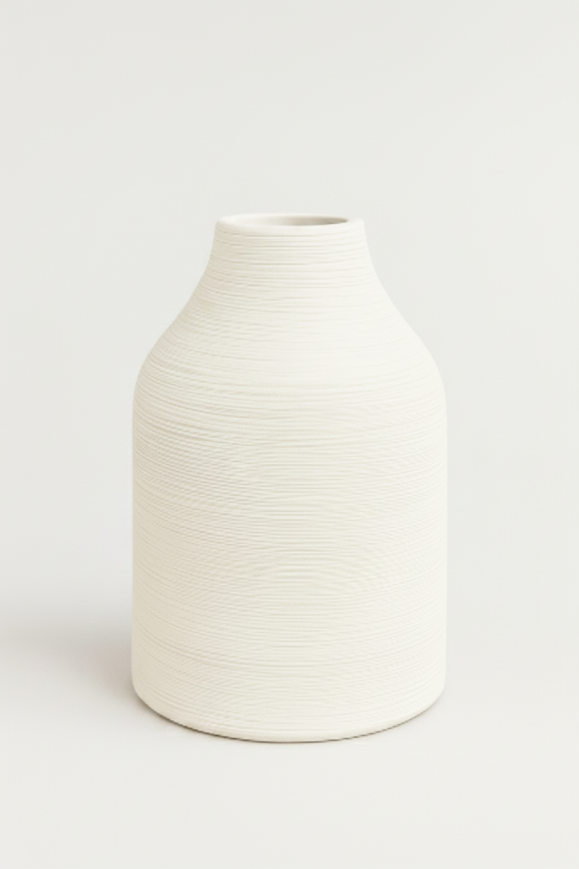 כד חרס NORWAY טקסטורה גדול 20 ס"מ