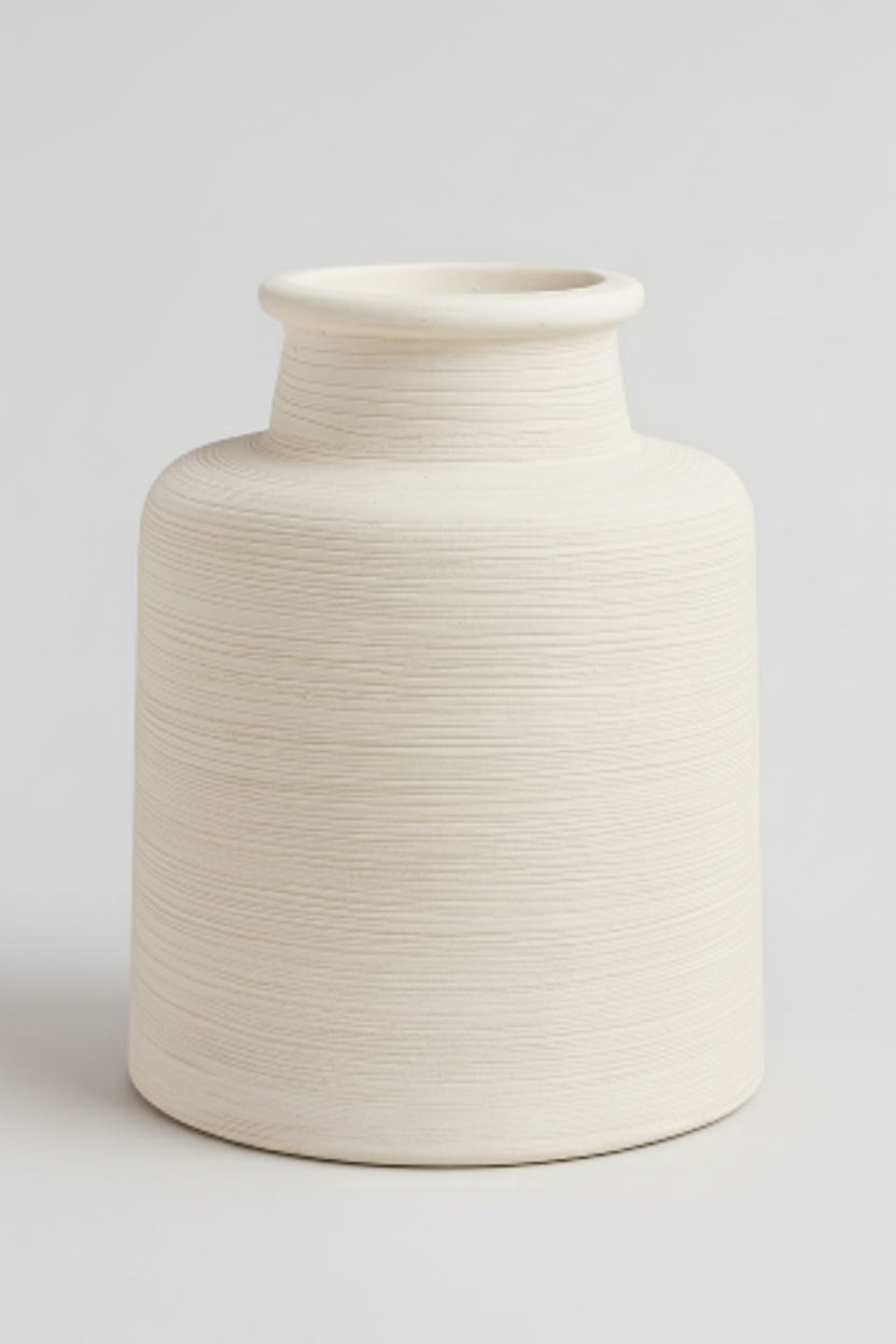 כד חרס FINLAND טקסטורה 17 ס"מ