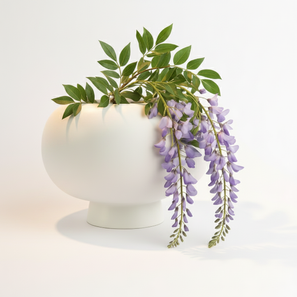 כד חרס MASH לבן 25 ס''מ