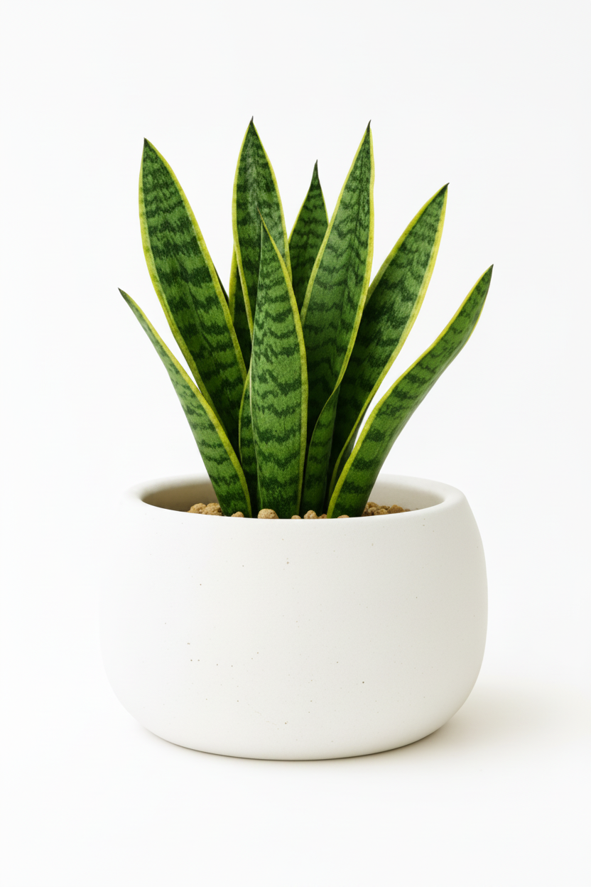 כד ROUND בטון לבן 14 ס''מ