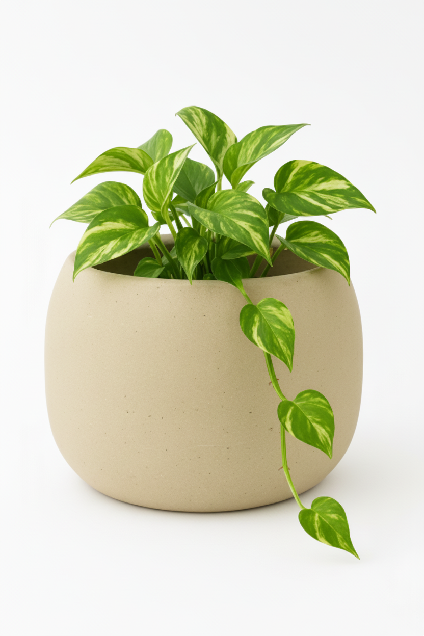 כד ROUND בטון סהרה 14 ס''מ