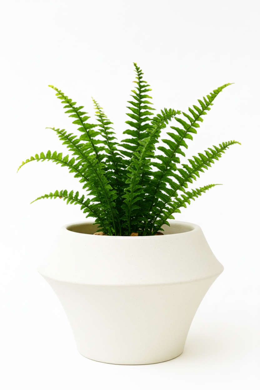 כד GROW בטון לבן WP