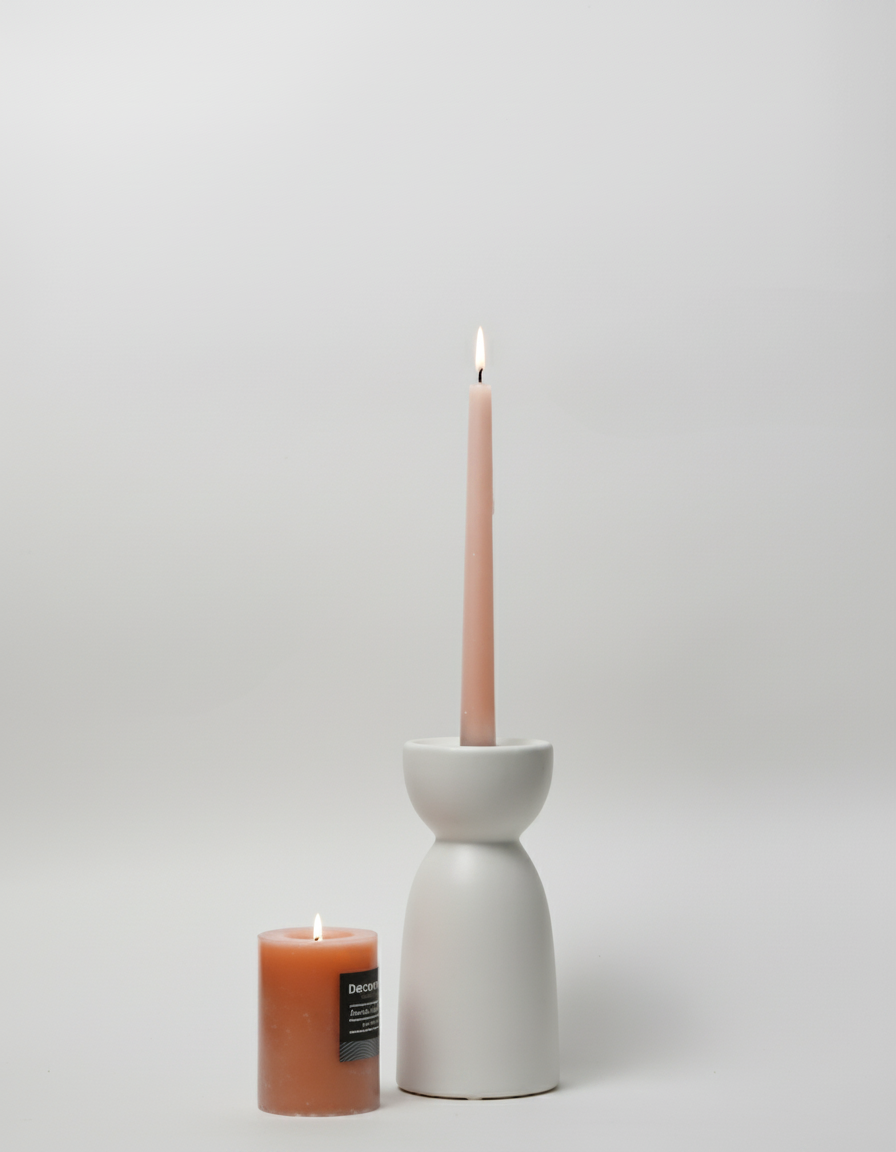 פמוט חרס צר 10*20 ס"מ