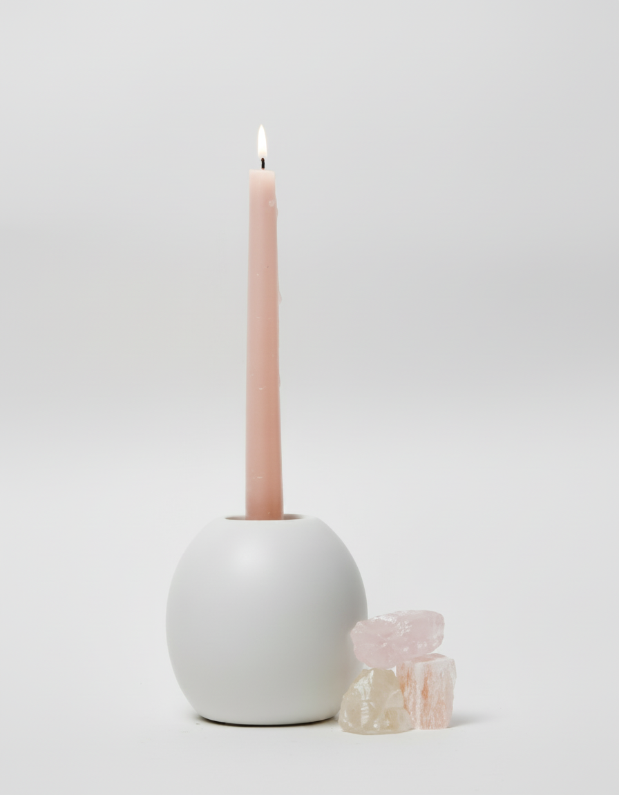 פמוט חרס בועה 11 ס"מ