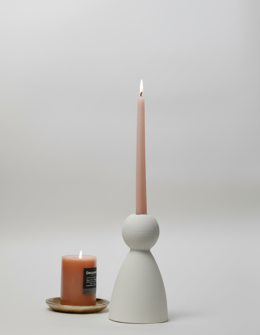 פמוט חרס פנינה קטן 11*20