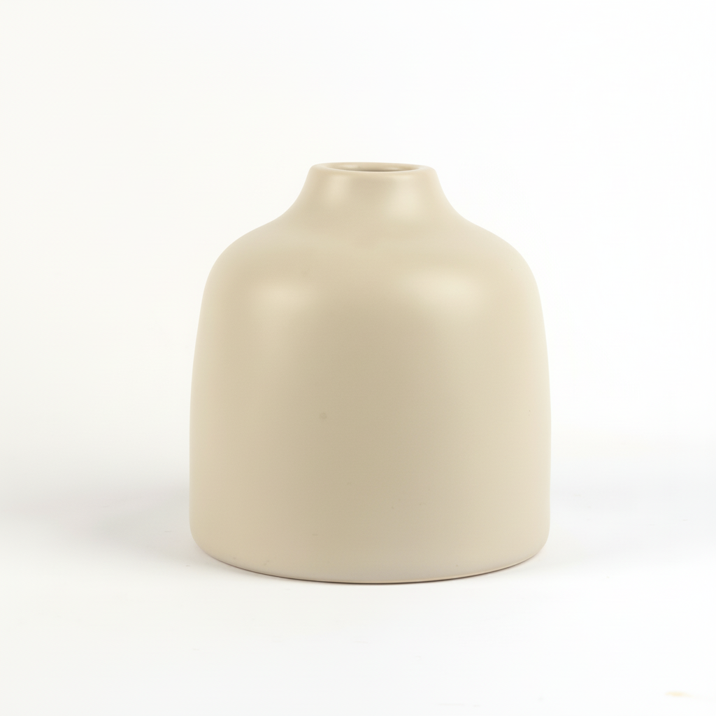 כד חרס SWEDEN קטן אפור אבן 15 ס"מ