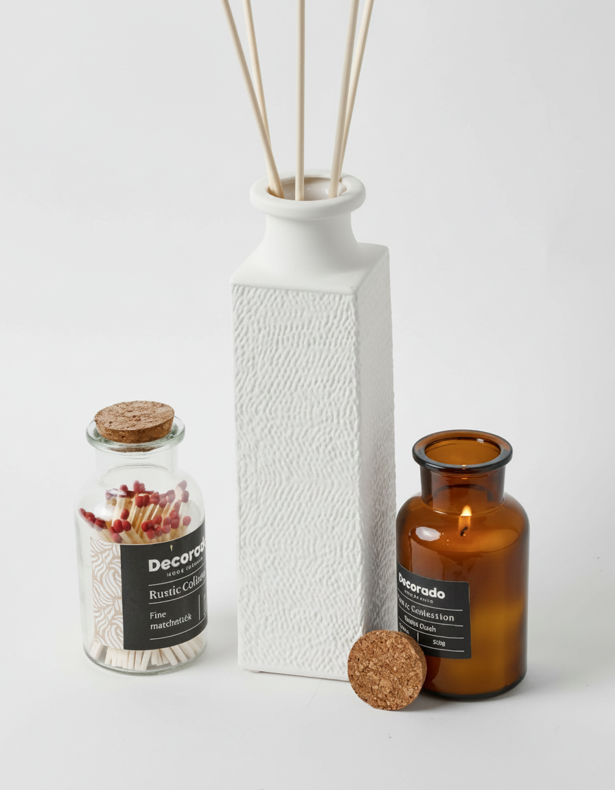 כד חרס טרקוטה לבן 15 ס"מ קטן