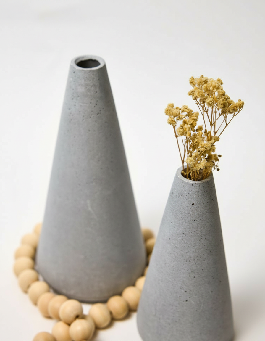 כד מגדלור בטון גדול 21 ס"מ