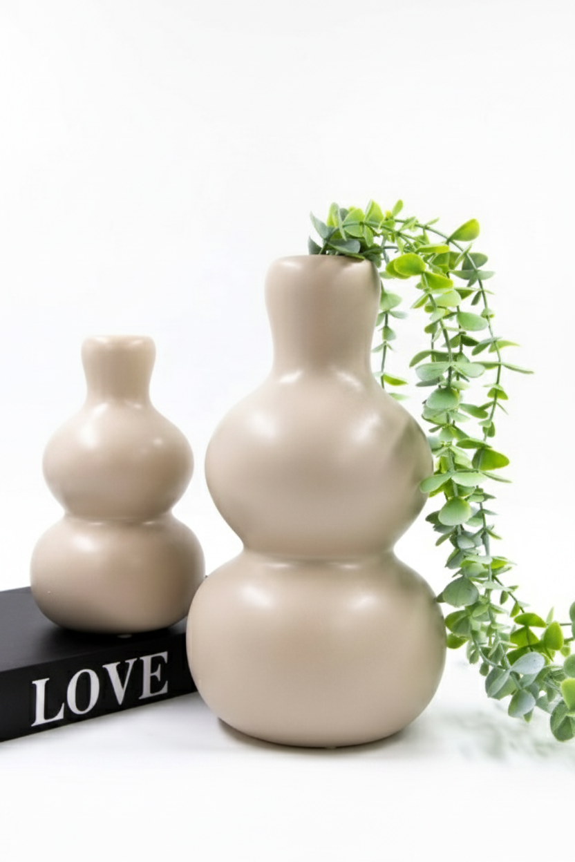 אגרטל חרס GOMI אבן גדול 30 ס"מ