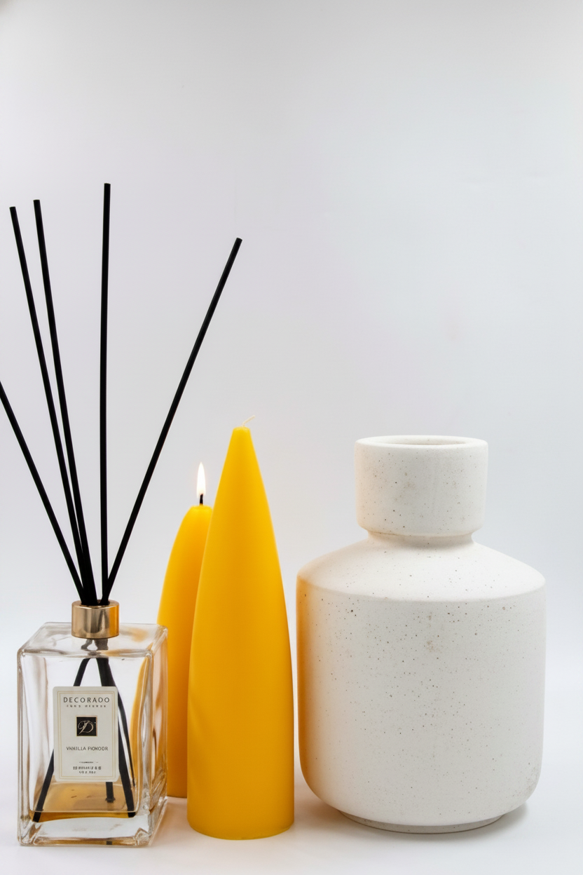 כד בטון לבן CROP גדול 25*12 ס"מ