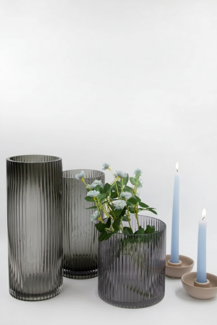 ואזה SPIN אפור מעושן - 16 ס"מ