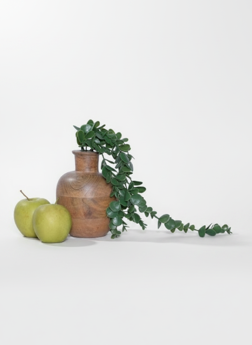 כד עץ MANGO טבעי 16 ס"מ