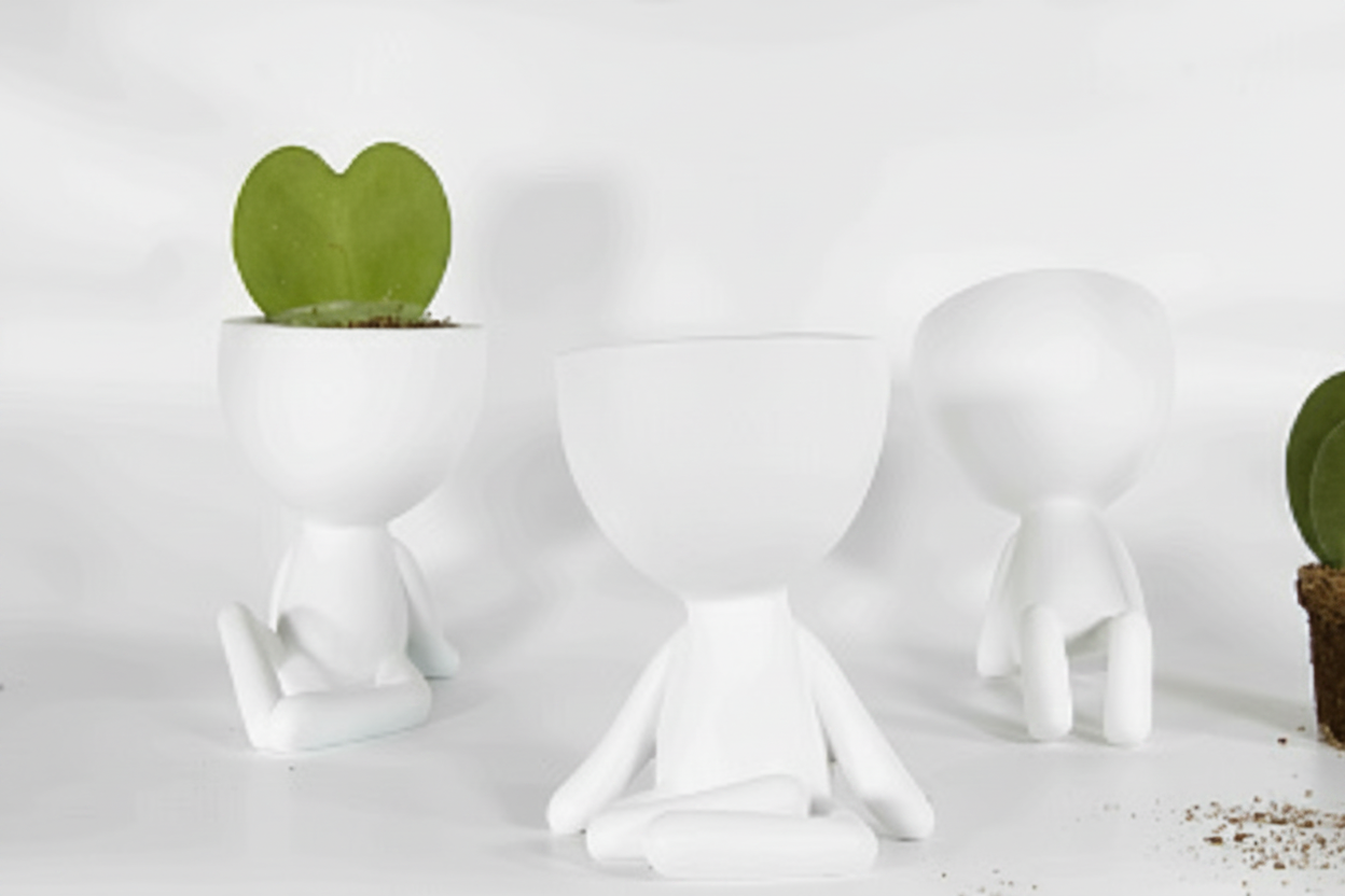 איש עציץ יוגה