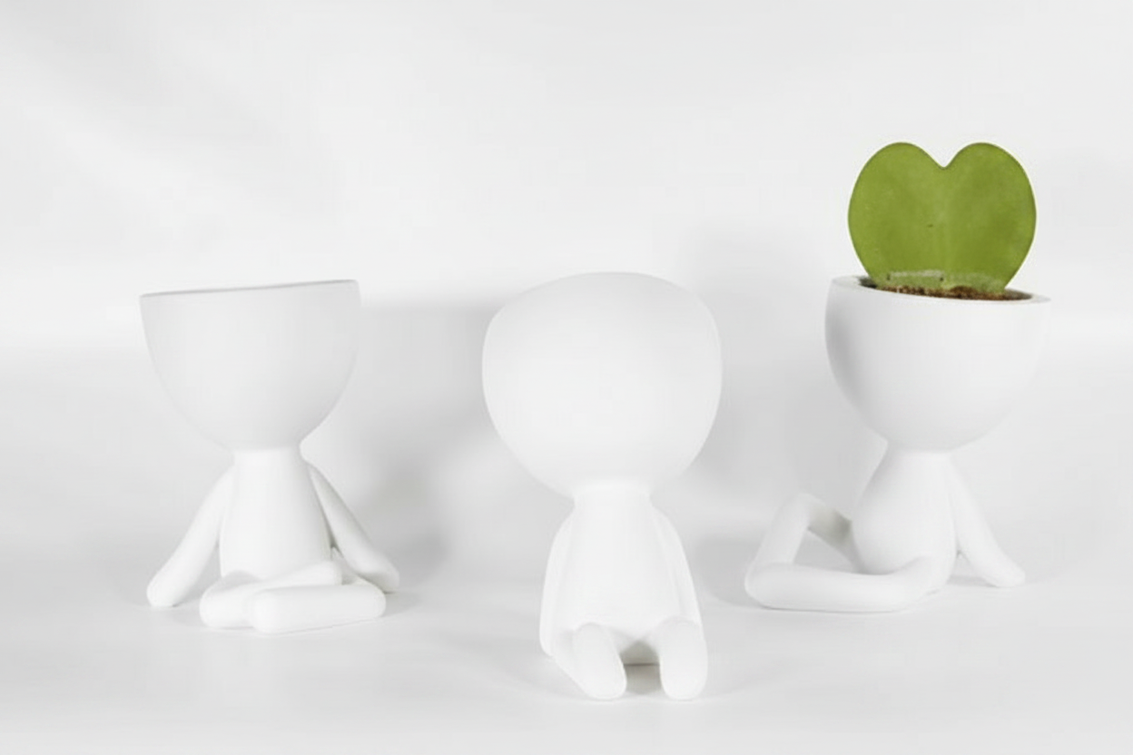 איש עציץ שוכב