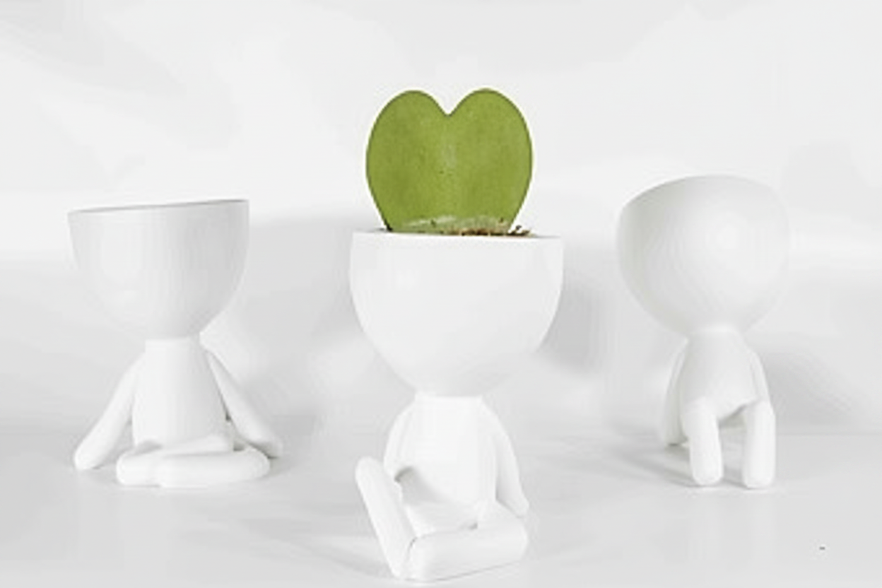 איש עציץ יושב