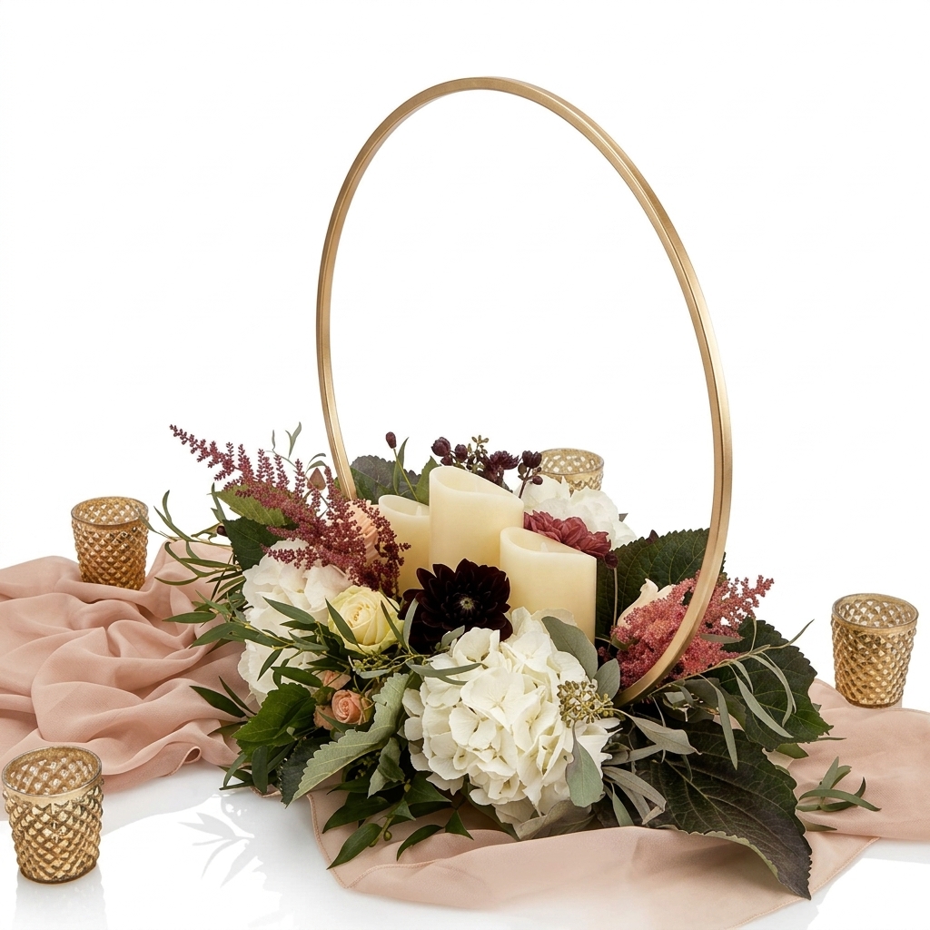 מרכז שולחן עיגול 75 סמ