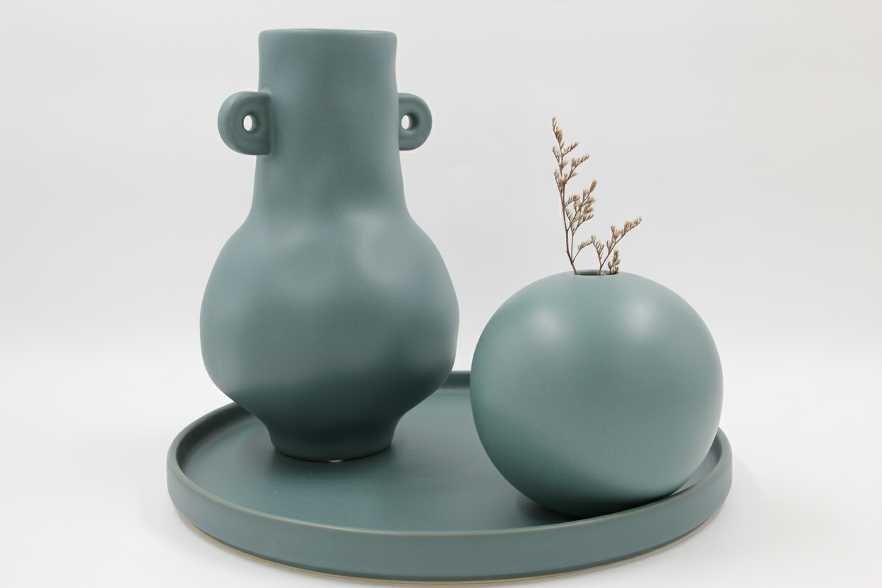 כד חרס GRAY BALL S 15 CM