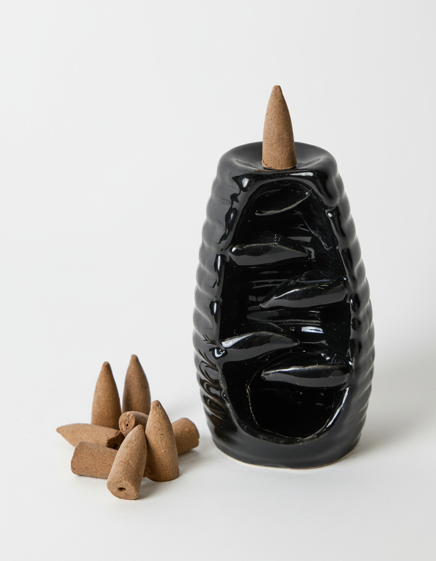 מפל עשן מיני BACKFLOW שחור