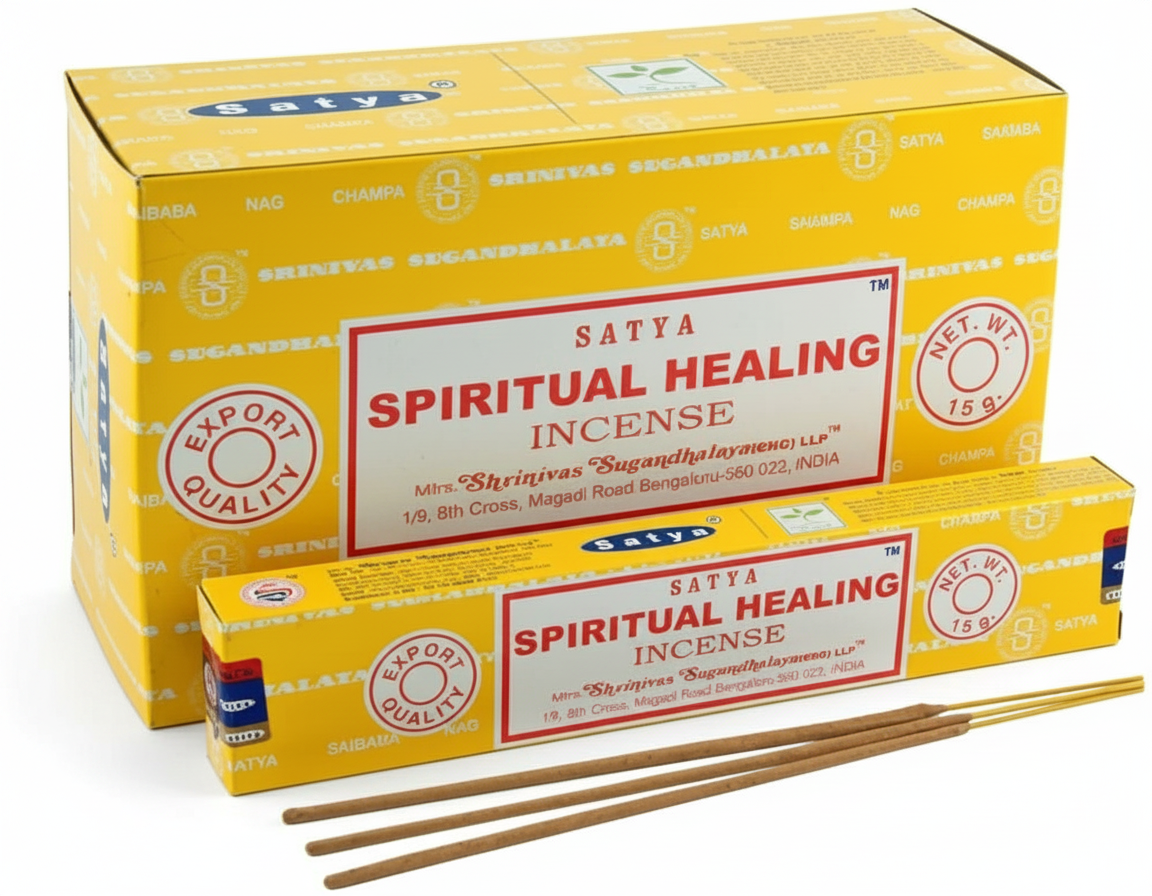 SATYA קטורת 15 גרם SPIRITUAL HEALING