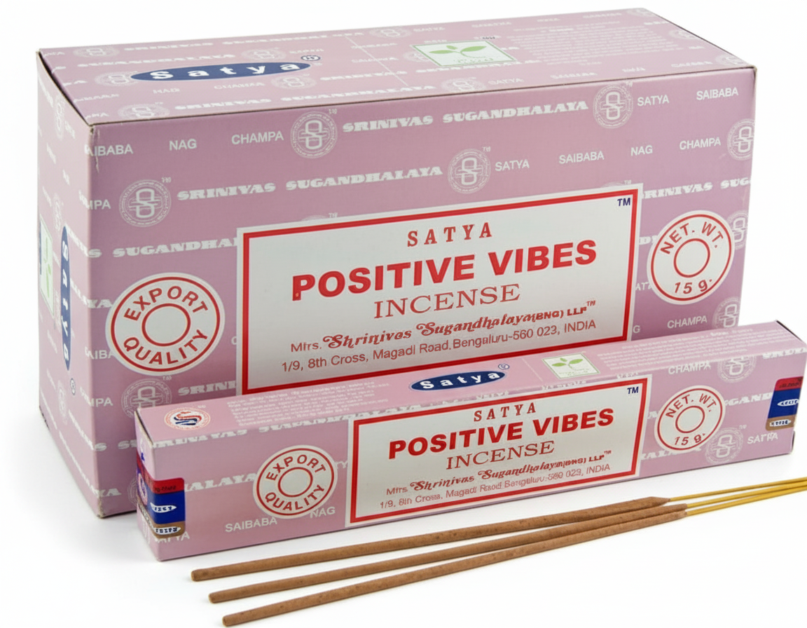 מארז קטורת SATYA POSITIVE VIBES