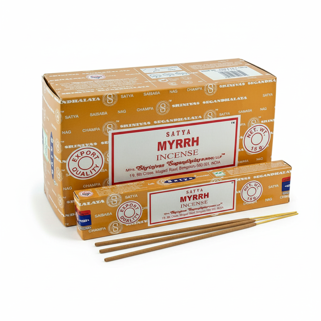 SATYA קטורת 15 גרם MYRRH