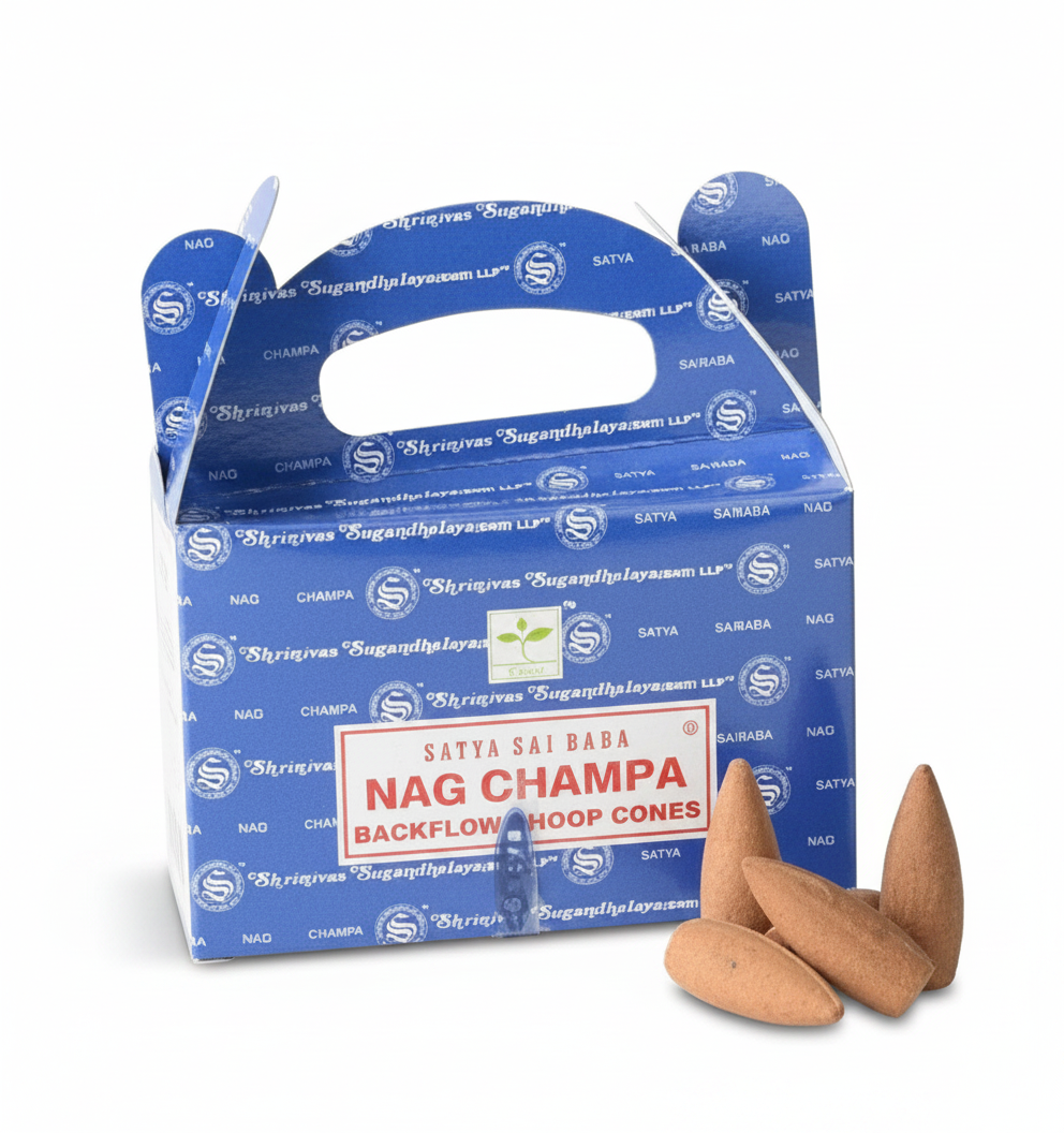 מארז קטורת BACKFLOW SATYA NAG CHAMPA