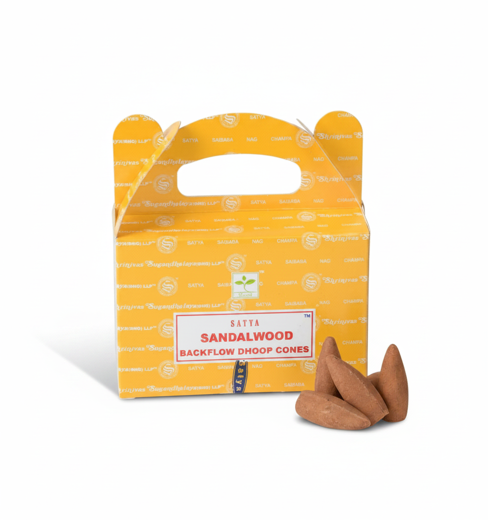 מארז קטורת BACKFLOW SATYA SANDALWOOD