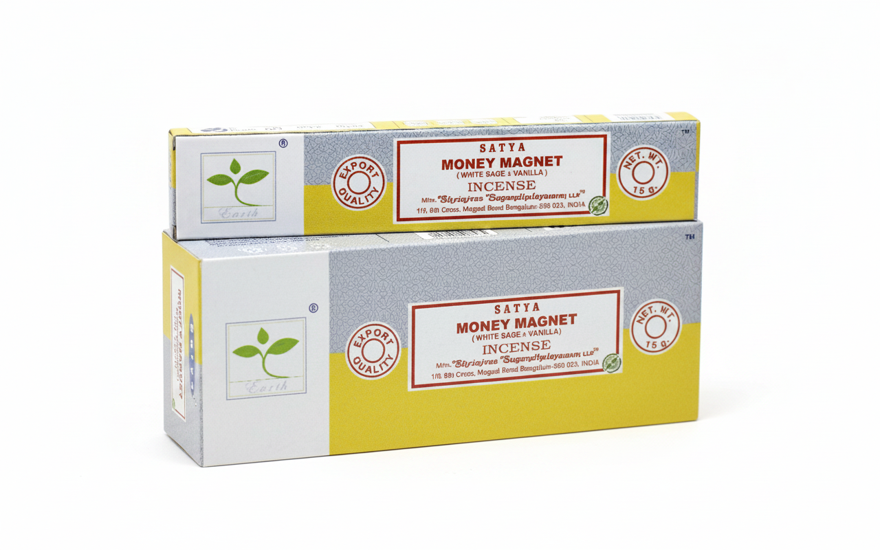 מבצע מטורף קטורת Satya Money Magnet 15 gr - money-magnet