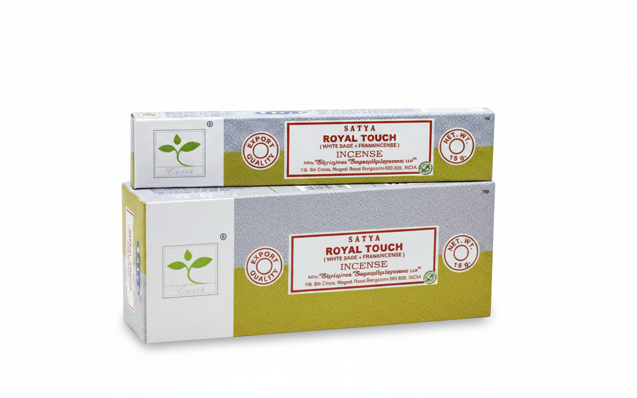 מבצע מטורף קטורת Satya Royal touch 15 gr - royal-touch