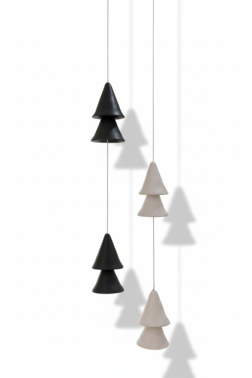 מובייל חרס TIPI - לבן