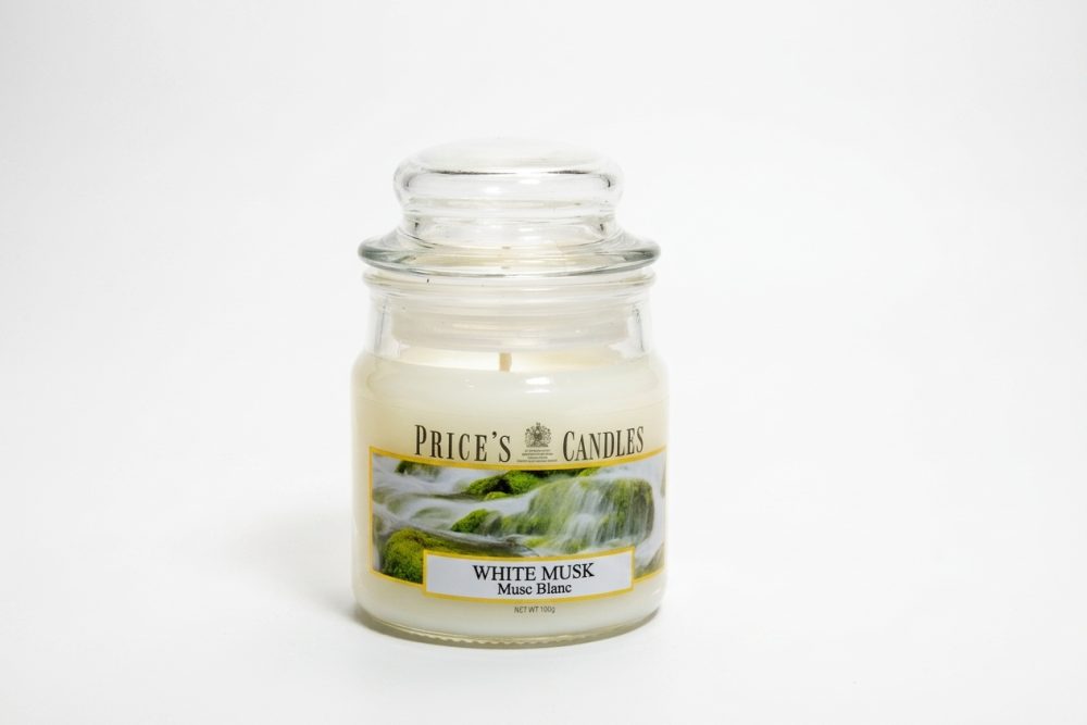 נר פרייסס בריח WHITE MUSK