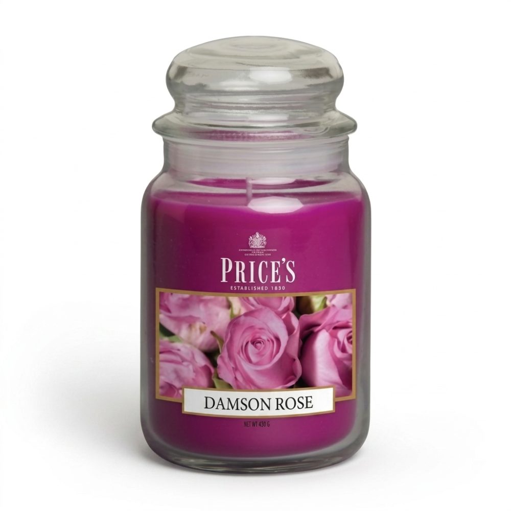 נר פרייסס בריח DAMASON ROSE