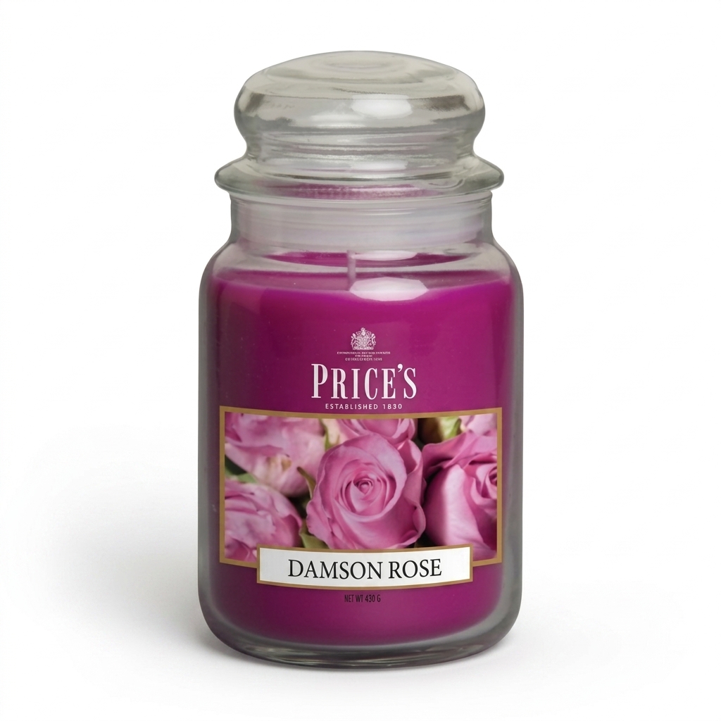 נר פרייסס בריח DAMASON ROSE