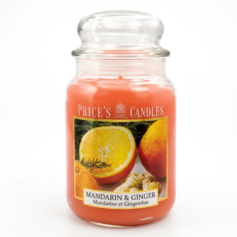 נר פרייסס בריח MANDARIN & GINGER