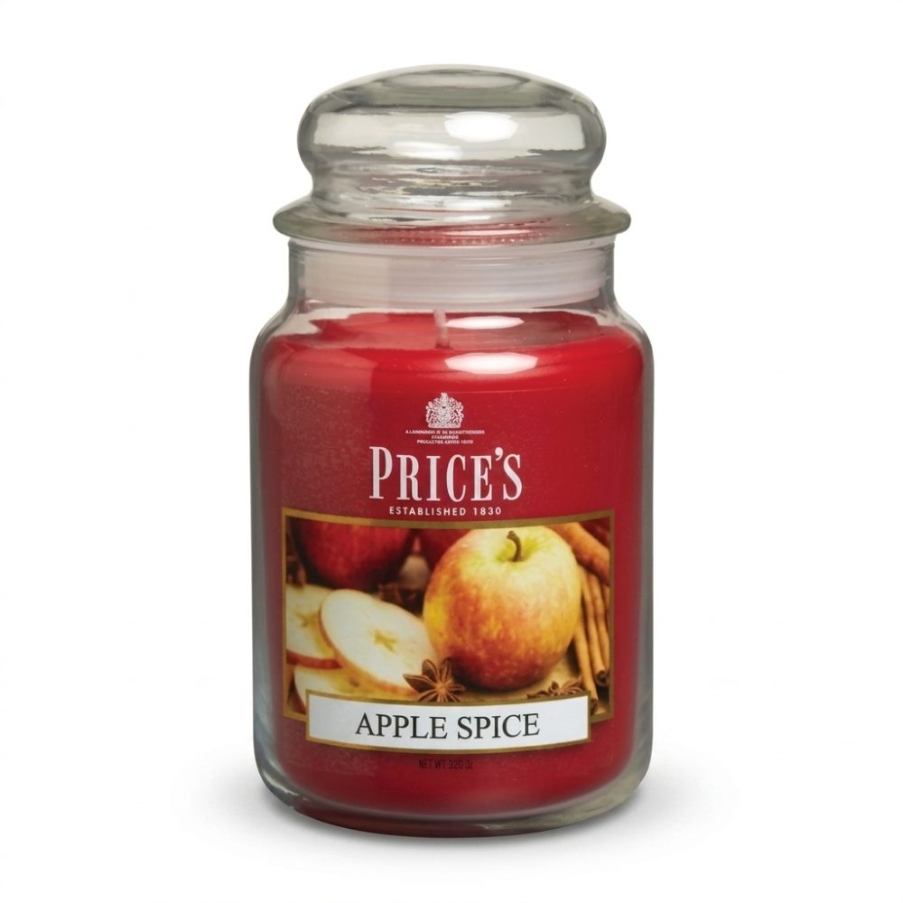 נר פרייסס בריח APPLE SPICE